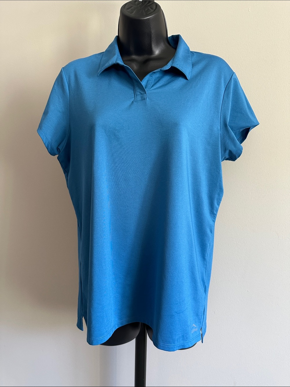 🏌️♀️ L.L. Bean Women's Teal Blue Polo Shirt